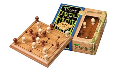 Mini-Spiel - Mühle - Bambus