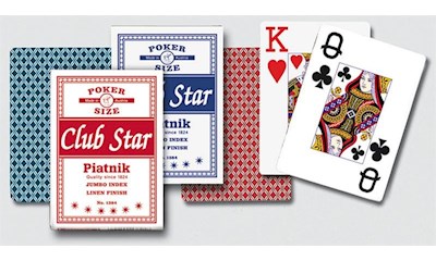 Club Star, Poker, Jumbo Index, SF