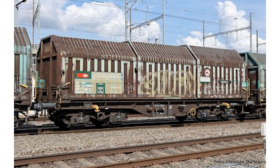 SBB 2 Teleskophaubenwagen Shimmns mit Y-25 Drehgstellen  Ep. VI