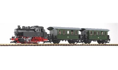 G-Start Set Personenzug BR 80 + zwei Wagen