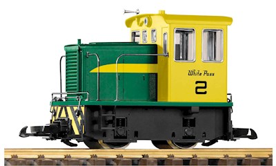G-US Diesellok GE 25-Ton WP&YR R/C für Batteriebetrieb w/Sound