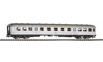 N-Personenwagen Silberling 1/2.Kl. DB IV schwarzer Rahmen