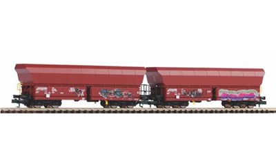 N-2er Set Schüttgutwg. Falns OnRail Ep.VI Graffiti