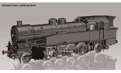 SNCF Dampflokomotive 141 TA Ep. III DC
