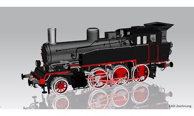 Dampflok TkK3 PKP Ep III + PluX16 Dec. DCS