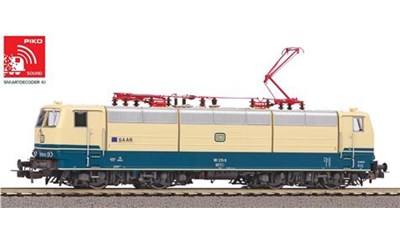 E-Lok/Sound BR 181.2 DB Saar beigeblau IV + Dec.