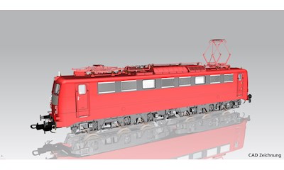 E-Lok BR 150 orientrot DB Ep IV + PluX22 Dec. ACS