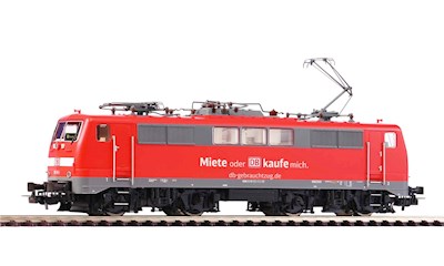 E-Lok BR 111 Gebrauchtzug DB AG VI mit Flicken + DSS PluX22