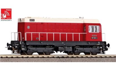 Diesellok/Sound BR 107 DR IV + PluX22 Dec.