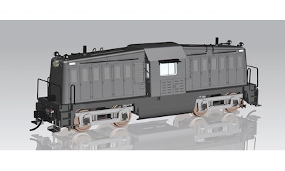 Diesellok Whitcomb Industrial Schwarz DC