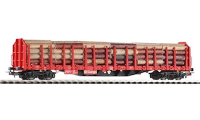 Stammholztrpwg. Roos-t642 DB AG V m.Holzladung