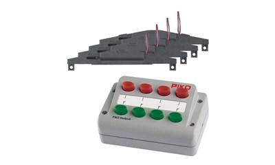 Weichen-Antriebs-Set (4x) + Stellpult