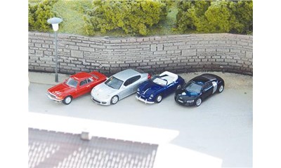 Automodelle Metall 4 Stk.