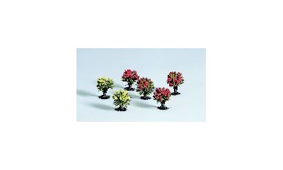 Büsche 6 Stk. sortiert, 5cm
