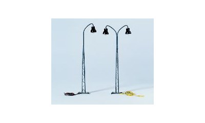 Gittermastlampe, 2-flammig, 140 mm