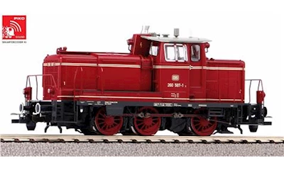 Diesellok/Sound BR 260 DB rot IV + DSS PluX22