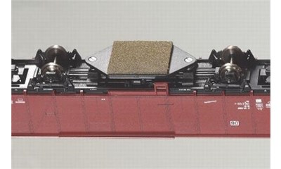 Schleifplatte für Schienenreinigungswagen