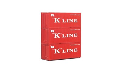 Container 3er-Set 20' K-Line