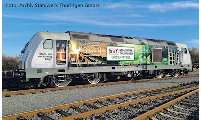 AC Diesellok Traxx Stahlwerk Thüringen VI + PluX22 Dec.