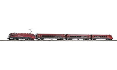 AC Zugset Railjet Rh1216 + 3 Wagen ÖBB V