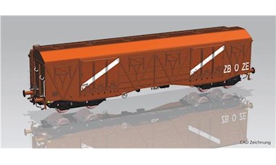 2-Set ged. Güterwagen 401Ka Gags-tx PKP Ep.IV