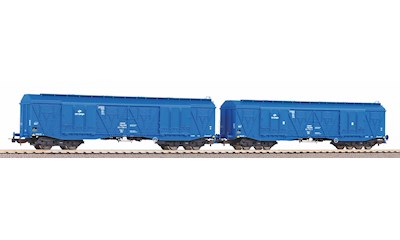 2er Set Grossraumgüterwagen 401Ka PKP VI