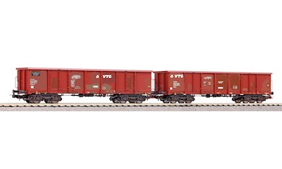 2er Set CH-VTG zwei Hochbordwagen Eaos mit Flicken EpVI