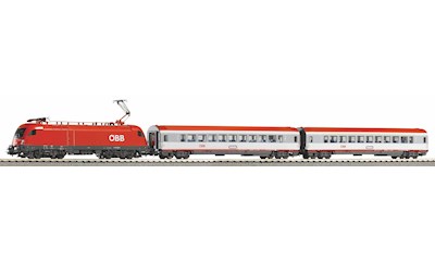 PSCwlan S-Set ÖBB Taurus mit 2 Schnellzugwagen A-Gleis & B V