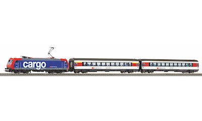 PSCwlan S-Set SBB EC Re 484 + 2 Wagen A-Gleis & B VI
