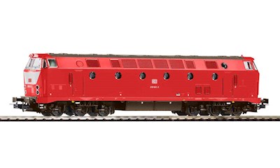 Diesellok/Sound BR 219 Licht oben und Latz DB AG V + 8pol. Dec.
