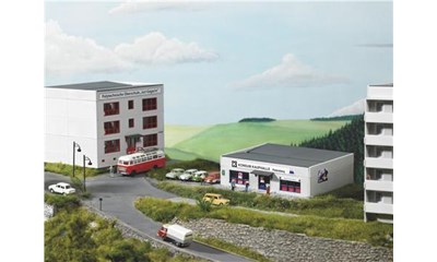 Plattenbau Konsumgeschäft