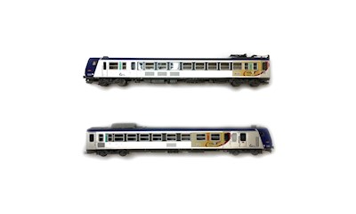 SNCF Triebwagen 2-teilig Z2 TER Blau DCSEP.VI