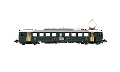 DSF Triebwagen RBe 4/4 1405 grün ex SBB Prototyp Ep. VI DCS