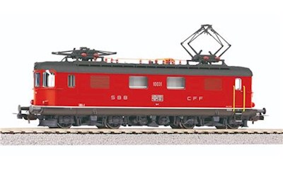 SBB E-Lok Re 4/4 I 10031 2.Serie rot, DCS Ep.V
