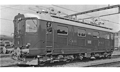 SBB E-Lok Re 4/4 I 1.Serie 401 Ursprung, ACS Ep III