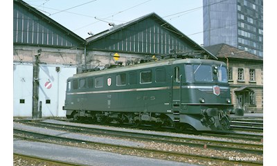 SBB Kantonslok Ae 6/6 11409 BASELLAND grün Ep. IV ACS
