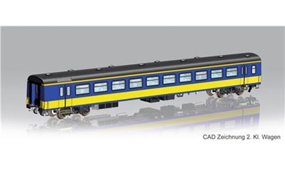 NS Personenwagen ICR 2. Kl andere BN, Ep IV