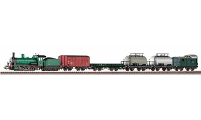 S-Set Dampflok Rh 71+5 Güterwg. A-Gleis & B Ep III