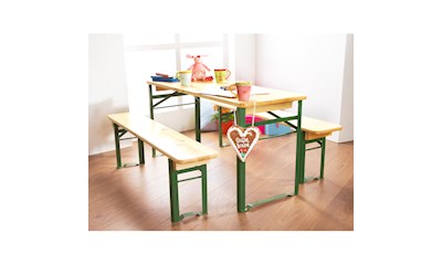 Kinderfestzeltgarnitur Sepp Tisch: 110x51x40cm