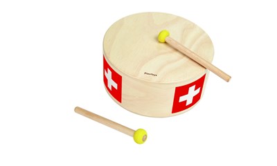 Swiss Rhythmus-Trommel inkl. 2 Trommelschlägern