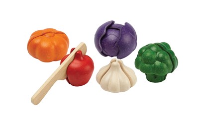 5-farbiges Gemüseset