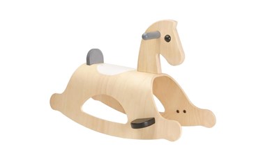 Schaukelpferd Palomino