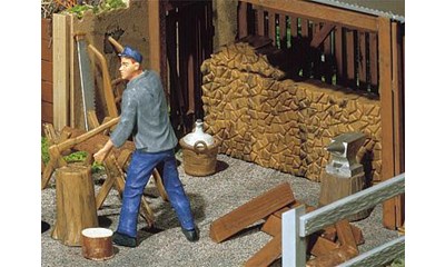 Holzstapel, Werkzeug