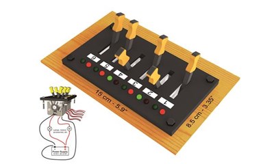 Schalttafel für Beleuchtung, Drehscheibe