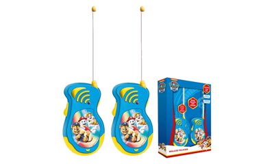 Paw Patrol Walkie Talkie Set 21.2x5x29cm, 80 Meter Distanz inkl. 2x 9V
