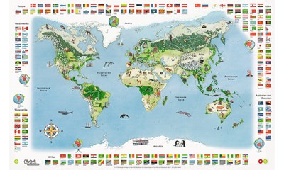 Starter-Set Weltatlas mit Stift