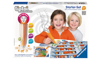 Starter-Set: Stift und Buchstaben-Spiel
