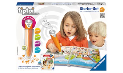 Starter-Set: Stift und Bauernhof-Buch