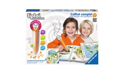 Coffret complet lecteur interactif + Livre Atlas '17