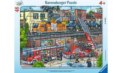 Feuerwehreinsatz an den Bahngleisen